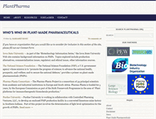 Tablet Screenshot of plantpharma.org